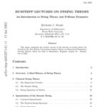 خرید و دانلود نسخه کامل کتاب Busstepp Lectures on String Theory