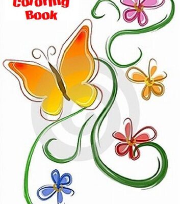 خرید و دانلود نسخه کامل کتاب Butterfly Coloring Book (Kids Activity Book)