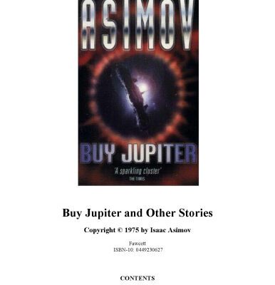 خرید و دانلود نسخه کامل کتاب Buy Jupiter and Other Stories