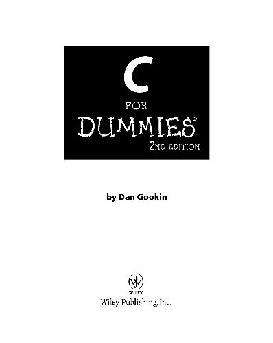 خرید و دانلود نسخه کامل کتاب C for Dummies_68cd7ee796ce1.jpeg خرید و دانلود نسخه کامل کتاب C for Dummies