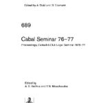 خرید و دانلود نسخه کامل کتاب Cabal Seminar 76-77