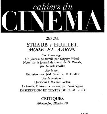 خرید و دانلود نسخه کامل کتاب Cahiers du Cinéma n. 260-278