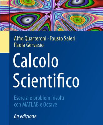 خرید و دانلود نسخه کامل کتاب Calcolo Scientifico. Esercizi e problemi risolti con MATLAB e Octave