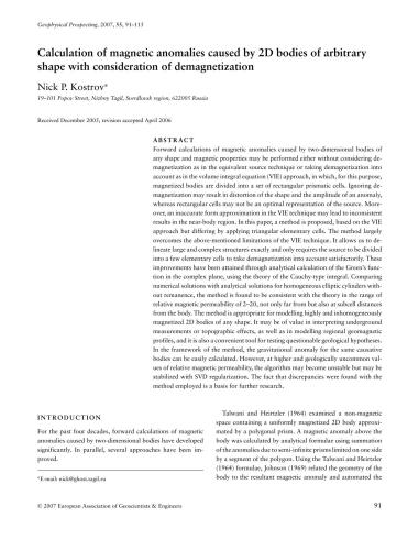 خرید و دانلود نسخه کامل کتاب Calculation of magnetic anomalies caused by 2D bodies of arbitrary shape with consideration of demagnetization_68c1dff0efe6c.jpeg خرید و دانلود نسخه کامل کتاب Calculation of magnetic anomalies caused by 2D bodies of arbitrary shape with consideration of demagnetization