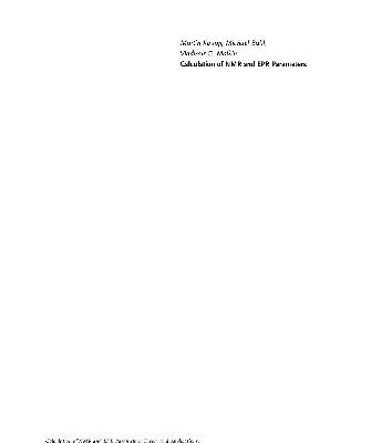 خرید و دانلود نسخه کامل کتاب Calculation of NMR and EPR Parameters