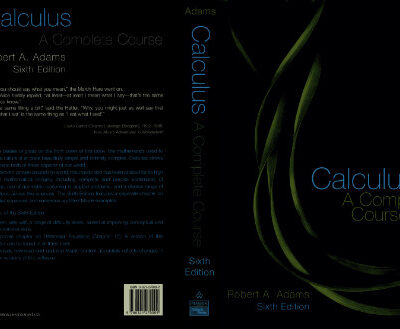 خرید و دانلود نسخه کامل کتاب Calculus: A Complete Course