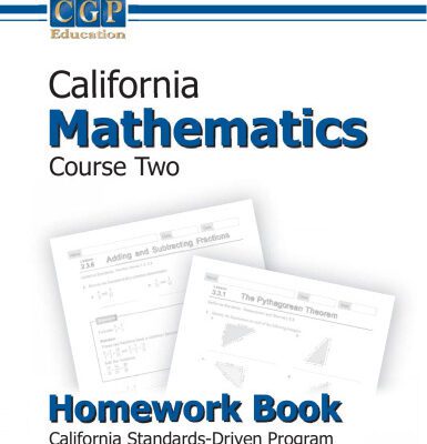 خرید و دانلود نسخه کامل کتاب California Mathematics Course 2 Homework Book
