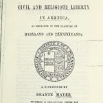 خرید و دانلود نسخه کامل کتاب Calvert and Penn; or the growth of civil and religious liberty in America, as disclosed in the planting of Maryland and Pennsylvania