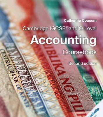 خرید و دانلود نسخه کامل کتاب Cambridge IGCSE® and O Level Accounting Coursebook
