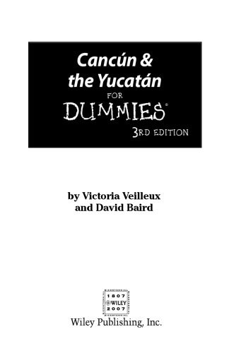 خرید و دانلود نسخه کامل کتاب Cancun & the Yucatan for Dummies_68ce5c4e265b9.jpeg خرید و دانلود نسخه کامل کتاب Cancun & the Yucatan for Dummies
