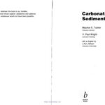 خرید و دانلود نسخه کامل کتاب Carbonate sedimentology. Blackwell Science. 482 pp