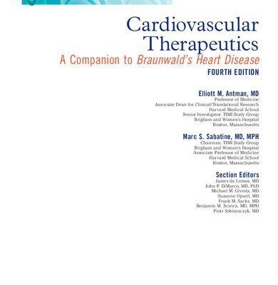 خرید و دانلود نسخه کامل کتاب Cardiovascular Therapeutics: A Companion to Braunwalds Heart Disease