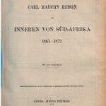 خرید و دانلود نسخه کامل کتاب Carl Mauchs Reisen im Inneren von Süd-Afrika 1865-1872