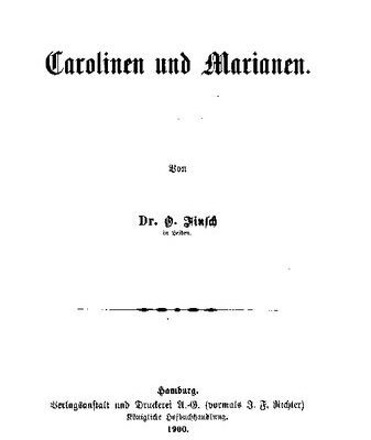 خرید و دانلود نسخه کامل کتاب Carolinen {Karolinen] und Marianen