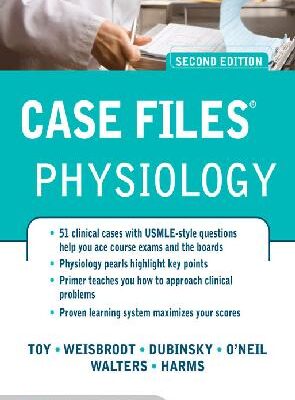 خرید و دانلود نسخه کامل کتاب Case Files: Physiology