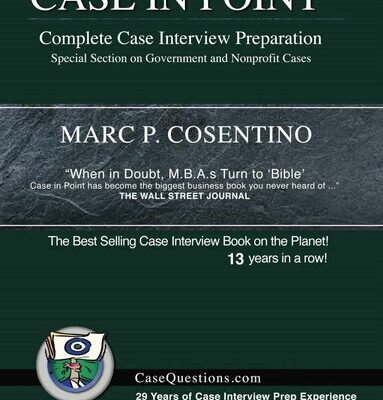 خرید و دانلود نسخه کامل کتاب Case in Point¹⁰ ; Complete Case Interview Preparation
