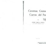 خرید و دانلود نسخه کامل کتاب Cavernas, grutas y cuevas del Perú