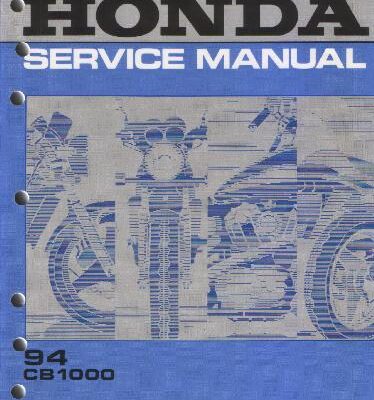 خرید و دانلود نسخه کامل کتاب CB1000 service manual