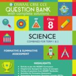خرید و دانلود نسخه کامل کتاب CBSE CCE Question Banks for Science Class 8 Eighth VIII Term 1 and 2 Combined with Hots Questions and Answers Oswaal