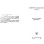 خرید و دانلود نسخه کامل کتاب Celestial Mechanics. Part II