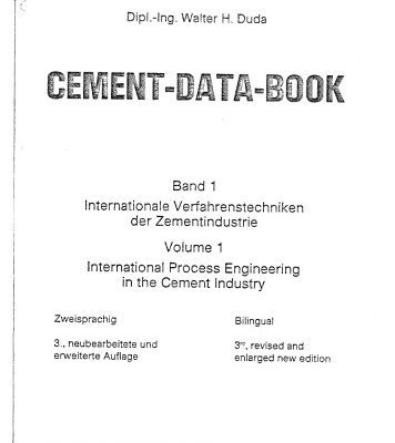 خرید و دانلود نسخه کامل کتاب Cement Data-Book