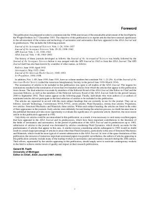 خرید و دانلود نسخه کامل کتاب Centennial of Powered Flight: A Retospective of Aerospace Research (Library of Flight Series)