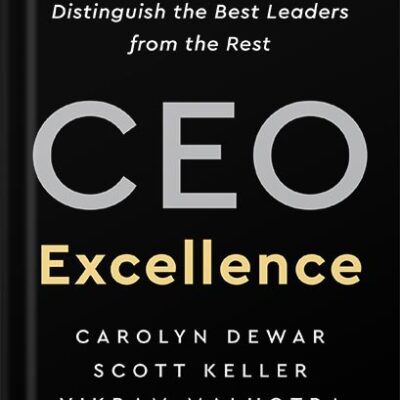 خرید و دانلود نسخه کامل کتاب CEO Excellence: The Six Mindsets That Distinguish the Best Leaders from the Rest by Carolyn Dewar