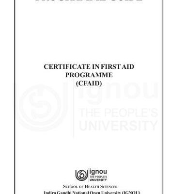 خرید و دانلود نسخه کامل کتاب Certificate In Firstaid Programme (CFAID)