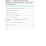 خرید و دانلود نسخه کامل کتاب CFA. Level 1. Book 4. Corporate Finance, Portfolio Management, and Equity Investments 2016