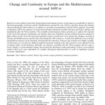 خرید و دانلود نسخه کامل کتاب Change and Continuity in Europe and the Mediterranean around 1600 BC