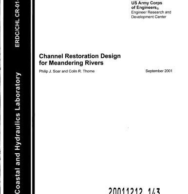 خرید و دانلود نسخه کامل کتاب Channel Restoration Design for Meandering Rivers