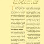 خرید و دانلود نسخه کامل کتاب Channelling Children’s Energy Through Vocabulary Activities