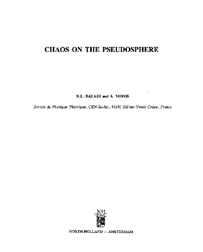خرید و دانلود نسخه کامل کتاب Chaos on the pseudosphere_68bddf655d8bf.jpeg خرید و دانلود نسخه کامل کتاب Chaos on the pseudosphere