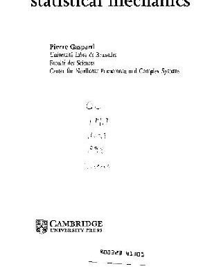 خرید و دانلود نسخه کامل کتاب Chaos, scattering and statistical mechanics