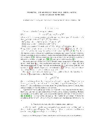 خرید و دانلود نسخه کامل کتاب Chaotic behavior of rapidly oscillating Lagrangian systems
