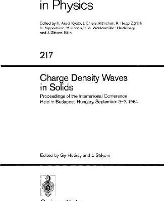 خرید و دانلود نسخه کامل کتاب Charge Density Waves in Solids