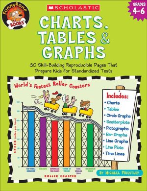 خرید و دانلود نسخه کامل کتاب Charts, Tables & Graphs, Grades 4-6 (Funnybone Books)