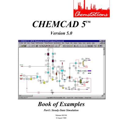 خرید و دانلود نسخه کامل کتاب Chemcad 5 . Book of Examples