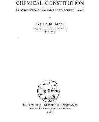 خرید و دانلود نسخه کامل کتاب Chemical constitution;: An introduction to the theory of the chemical bond