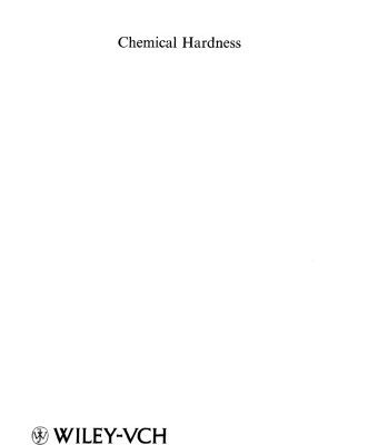 خرید و دانلود نسخه کامل کتاب Chemical Hardness