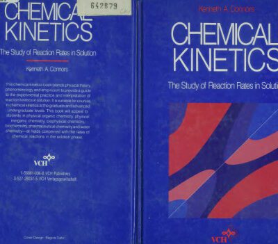 خرید و دانلود نسخه کامل کتاب Chemical Kinetics: The Study of Reaction Rates in Solution