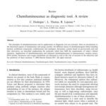 خرید و دانلود نسخه کامل کتاب Chemiluminescence as diagnostic tool. A review