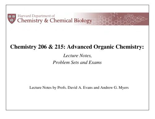 خرید و دانلود نسخه کامل کتاب Chemistry 206 & 215: Advanced Organic Chemistry: Lecture Notes, Problem Sets, and Exams_68d3c71441c65.jpeg خرید و دانلود نسخه کامل کتاب Chemistry 206 & 215: Advanced Organic Chemistry: Lecture Notes, Problem Sets, and Exams