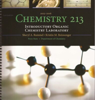 خرید و دانلود نسخه کامل کتاب Chemistry 213 Introductory Organic Chemistry Laboratory 2015-2016. Lab Guide