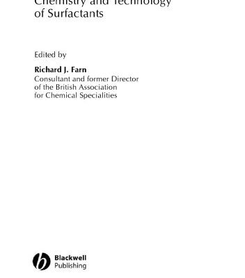 خرید و دانلود نسخه کامل کتاب Chemistry and Technology of Surfactants