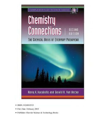 خرید و دانلود نسخه کامل کتاب Chemistry Connections: the chemical basis of everyday phenomena