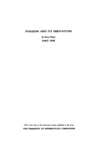 خرید و دانلود نسخه کامل کتاب Chemistry of Heterocyclic Compounds. Volume 14. Pyridine and Its Derivatives. Part I_68d3560c43b40.jpeg خرید و دانلود نسخه کامل کتاب Chemistry of Heterocyclic Compounds. Volume 14. Pyridine and Its Derivatives. Part I