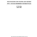 خرید و دانلود نسخه کامل کتاب Chemistry of Heterocyclic Compounds. Volume 21. Multi-Sulfur and Sulfur and Oxygen Five – and Six-Membered Heterocycles. Part II