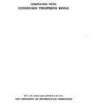 خرید و دانلود نسخه کامل کتاب Chemistry of Heterocyclic Compounds. Volume 7. Compounds with Condensed Thiophene Rings
