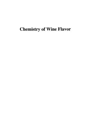خرید و دانلود نسخه کامل کتاب Chemistry of Wine Flavor (ACS Symposium Series, No. 714)